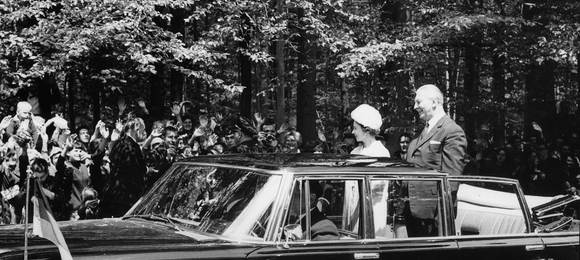 Eine Königin am Fernsehturm