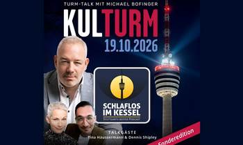 KULTURM am 19. Oktober 2026 – TURM-Talk „Schlaflos im Kessel – Sonderedition“