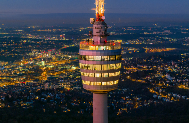 70 Jahre SWR Fernsehturm Stuttgart – Jubiläumsjahr startet mit 70-Stunden-Öffnung